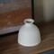 Uniquewise Modern Inkwelll Bottle Shaped Ceramic Table Vase Flower Holder, White 4 Inch QI004366.S.WT - alternate 2